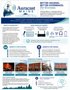 Auracast in Maine